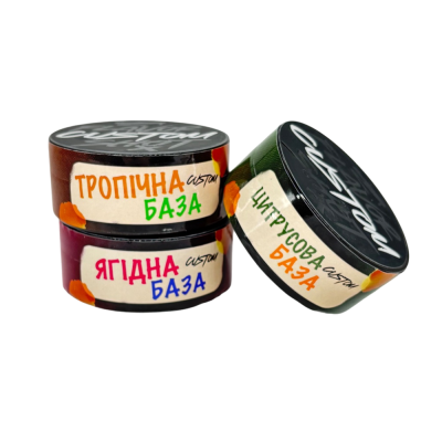 Набор из 3 базовых вкусов табака Custom по 100 г Набор из 3 базовых вкусов табака Custom по 100 г