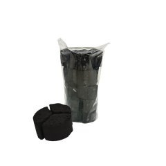 Кокосовый уголь для кальяна Caliber Kaloud (0,25 кг, 15 шт, сегмент, без коробки)