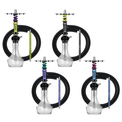 Кальян Amotion Pedal RX Grape (бирюзово-фиолетовый, полный комплект)