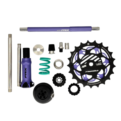 Кальян Amotion Pedal RX Grape (бирюзово-фиолетовый, полный комплект)