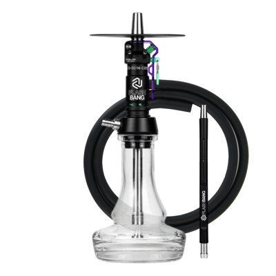Кальян Amotion Flash Bang Grape (фиолетово-зеленый, полный комплект)