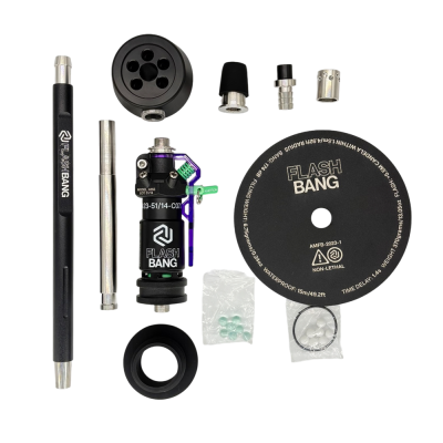 Кальян Amotion Flash Bang Amber (красно-оранжевый, полный комплект) Кальян Amotion Flash Bang Amber (красно-оранжевый, полный комплект)