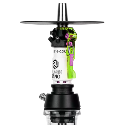 Кальян Amotion Flash Bang Toxic (зелено-фиолетовый, полный комплект) Кальян Amotion Flash Bang Toxic (зелено-фиолетовый, полный комплект)