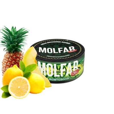 Табак Molfar Chill Line Жёлтозелье (Ананас Дыня Лимон, 100 г)