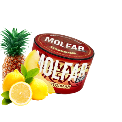 Табак Molfar Spirit Line Жёлтозелье (Ананас Дыня Лимон, 200 г)