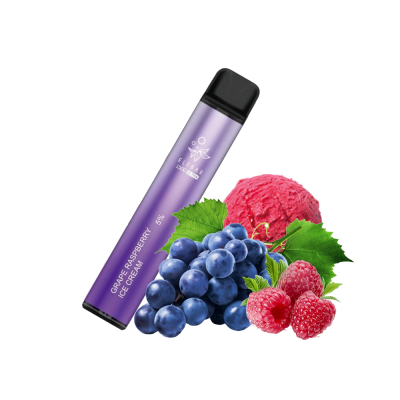 Elf Bar 1500 Ultra Grape Raspberry Ice Cream (Виноград Малина Морозиво) Одноразовий POD