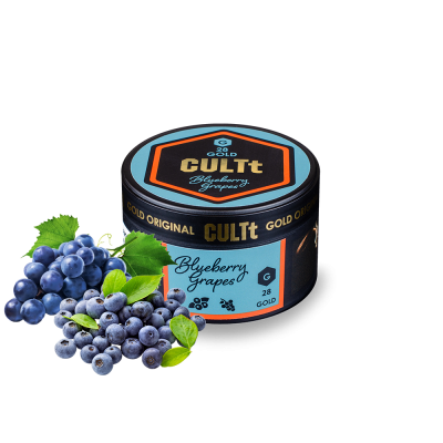 Тютюн CULTt G28 Blueberry Grapes (Чорниця Виноград, 100 г)