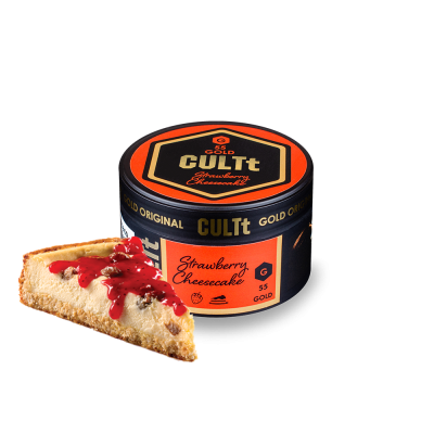 Табак CULTt G55 Strawberry Cheesecake (Клубничный Чизкейк, 100 г)