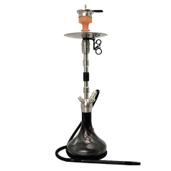 Кальян Amy SS 06 Black (чёрный, полный комплект)