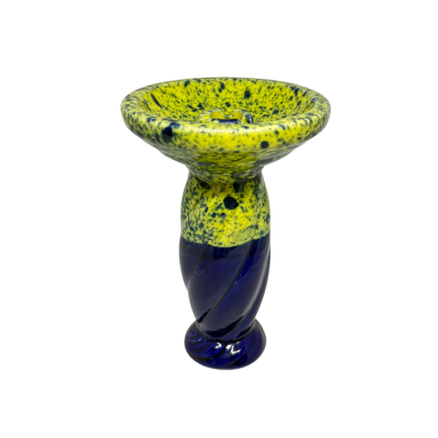 Глиняная чаша GrynBowls Spawn Dark Blue with Yellow (Синий с Жёлтым)