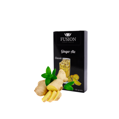 Табак Fusion Classic Ginger Ale (Имбирный Эль, 100 г)