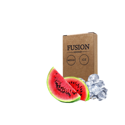 Табак Fusion Medium Ice Watermelon (Арбуз Лёд, 100 г)