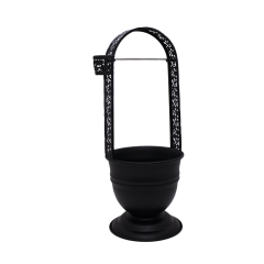 Корзина для угля Black Matt Small (черная матовая, маленькая)