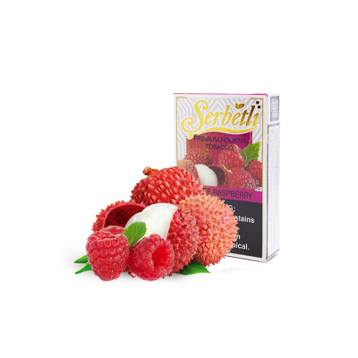 Тютюн Serbetli Lychee Raspberry (Лічі Малина, 50 г)
