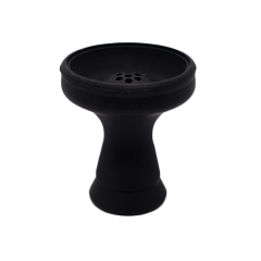 Силиконовая чаша Classic Black (С бортиком, черная)