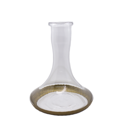 Колба для кальяна Craft Bottom Gold (Прозрачная с золотым дном)