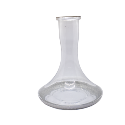 Колба для кальяну Craft Bottom Silver (Прозора зі срібним дном)