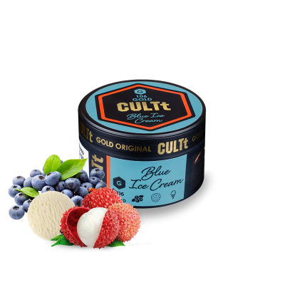 Табак CULTt G106 Blue Ice Cream (Черника Личи Мороженое, 100 г)