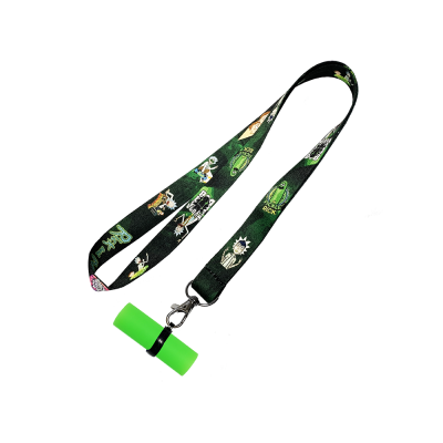 Персональный мундштук силиконовый Personalka Rick and Morty (Зелёный)