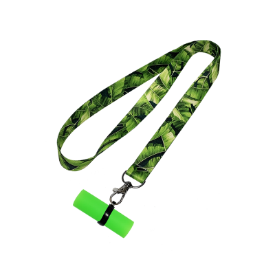 Персональный мундштук силиконовый Personalka Tropic (Зелёный)