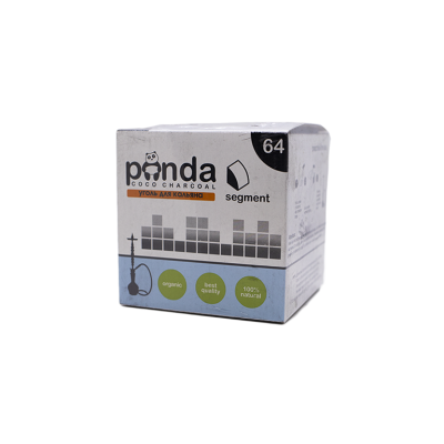Кокосове вугілля для кальяну Panda White (0,6 кг, 64 шт, сегмент)