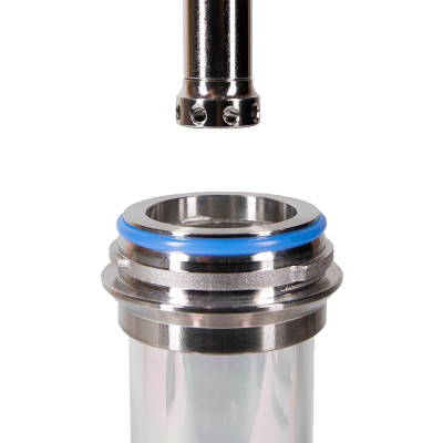 Кальян Amy SS 07 R Clear (прозорий, повний комплект)