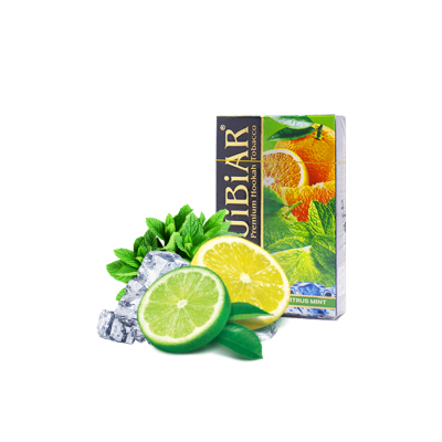 Табак Jibiar Ice citrus mint (Ледяная цитрусовая мята, 50 г)