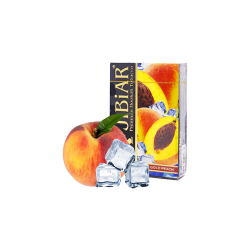 Табак Jibiar Ice gold peach (Ледяной золотой персик, 50 г)
