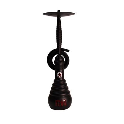 Кальян Amy 4-Stars 610d black (чорний, повний комплект)