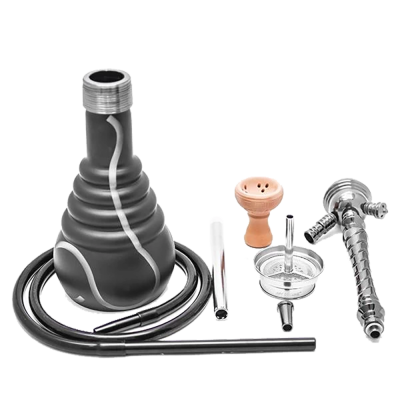 Кальян Amy 4-Stars 620 black (чорний, повний комплект)