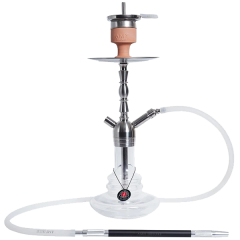 Кальян Amy SS 14 R Clear (прозрачный, полный комплект)