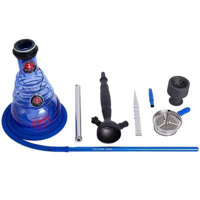 Кальян Amy Deluxe 690 Gray (серый, полный комплект)