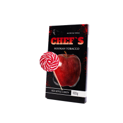 Табак Chefs Red apple candy (Яблочные Конфеты, 100 г)