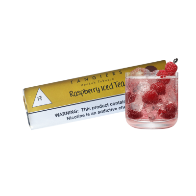 Табак Tangiers Noir №17 Raspberry Iced Tea (Малиновый Чай со Льдом, 100 г)