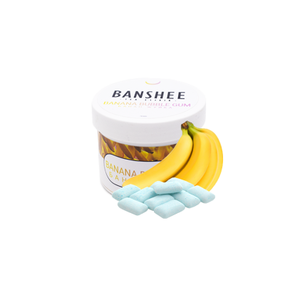 Кальянная чайная смесь Banshee Light Banana Bubble Gum (Банановая Жвачка, 50 г)