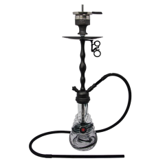 Кальян Amy Deluxe 630 Black (чёрный, полный комплект)