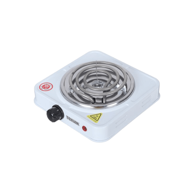 Электроплита, электропечь для угля 1000W White (1 конфорка)