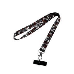 Персональный мундштук силиконовый Personalka Skull (Чёрный)