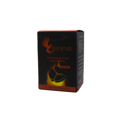Кокосовый уголь для кальяна Phoenix Kaloud (1 кг, 72 шт, сегмент)