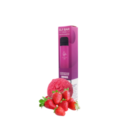 Elf Bar 1500 Strawberry Ice Cream (Клубничное Мороженое) Одноразовый POD