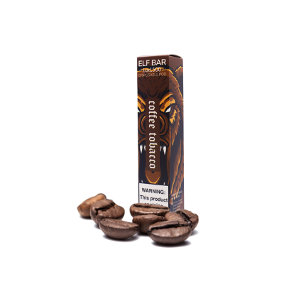 Elf Bar LUX 1500 Coffee Tobacco (Кофе И Табак) Одноразовый POD