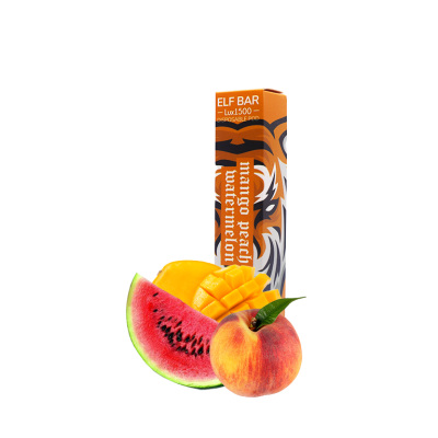 Elf Bar LUX 1500 Mango Peach Watermelon (Манго Персик Арбуз) Одноразовый POD