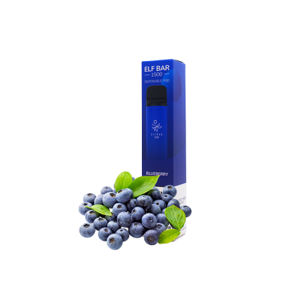 Elf Bar 1500 Blueberry (Черника) Одноразовый POD