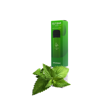Elf Bar 1500 Spearmint (Мята) Одноразовый POD