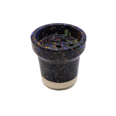 Глиняная чаша GrynBowls Accent White Rainbow (Цветной)