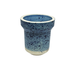Глиняная чаша GrynBowls Accent White Blue (Синий)