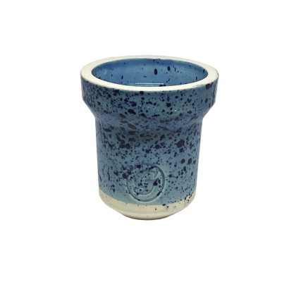 Глиняная чаша GrynBowls Accent White Blue (Синий)