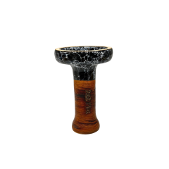 Глиняная чаша 2x2Hookah Flat Black (Черный) Глиняная чаша 2x2Hookah Flat Black (Черный)