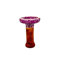 Глиняная чаша 2x2Hookah Flat Purple (Фиолетовый)