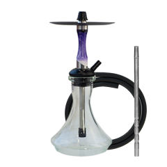 Кальян Sky Hookah SDM White&Purple (бело-фиолетовый, полный комплект)
